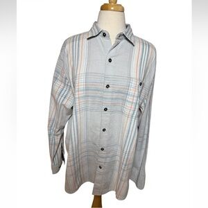 Tommy Bahama Coastline Corduroy Multicolor Striped Shirt NWT-Size Large